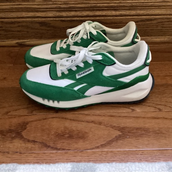 Reebok Shoes - Reebok Green and White Women's Sneakers